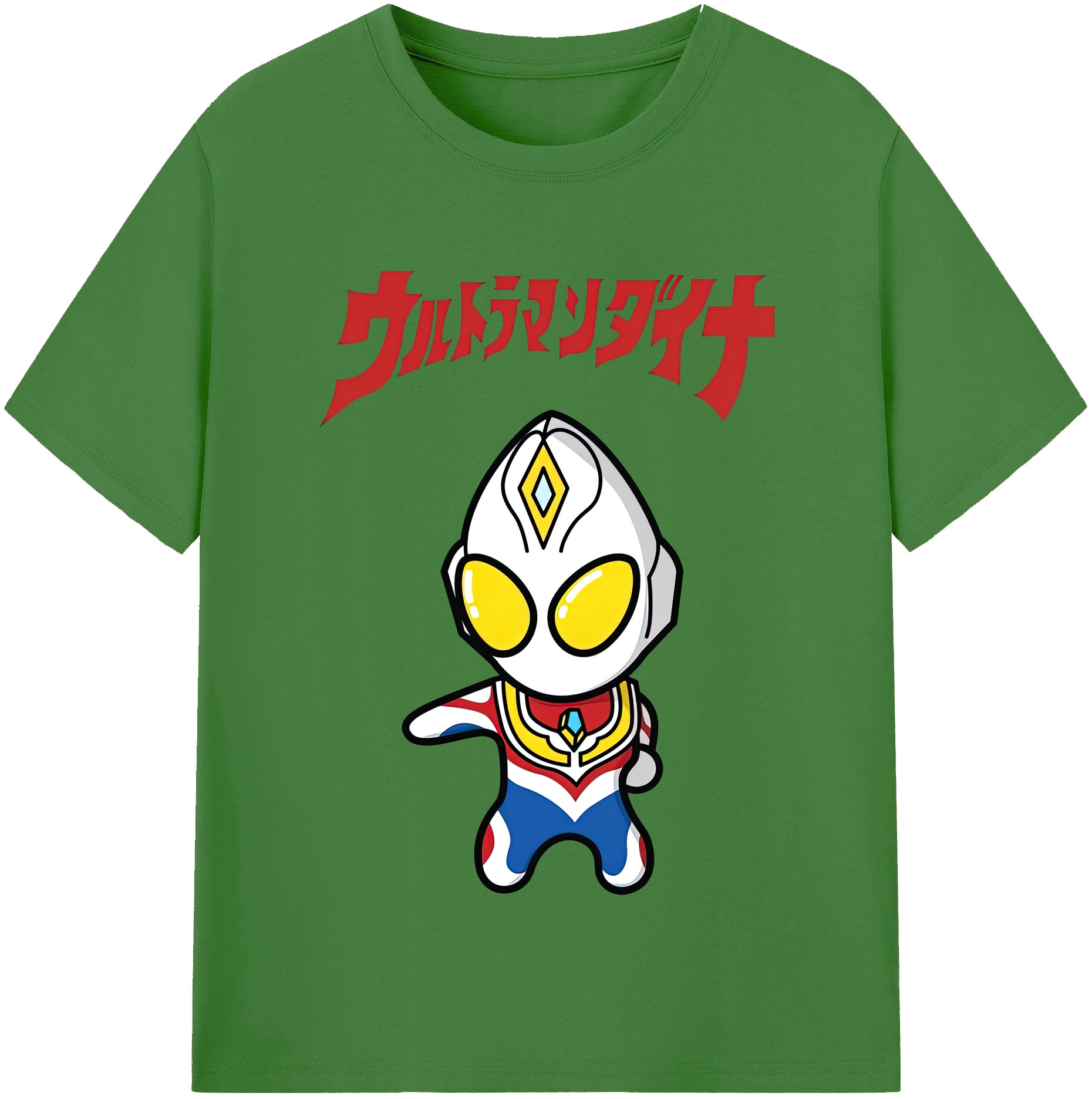（画像用） ウルトラマン Ultraman レディースカジュアルプリントTシャツ（綿100％）
